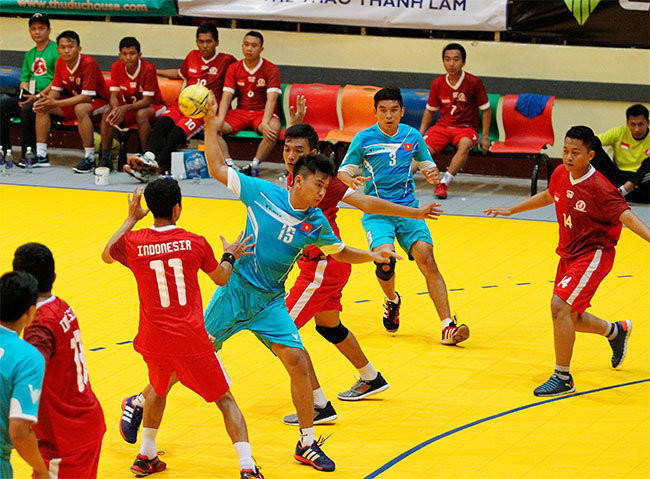 Gran triunfo de Vietnam en Torneo regional de Balonmano 2015 ảnh 1