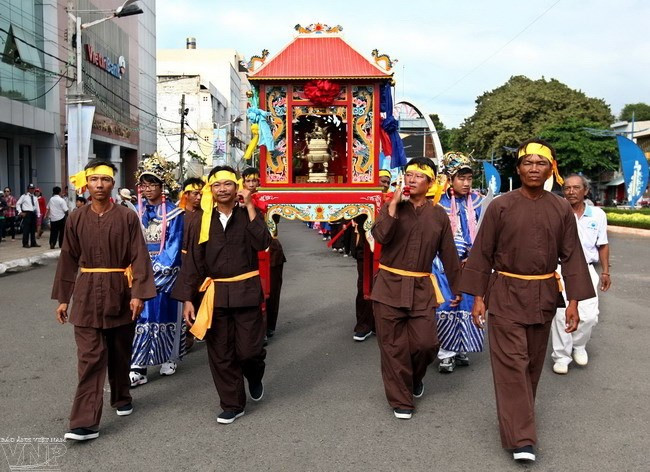 Desarrollan festival en honor a soberano marítimo en Vung Tau ảnh 1 Desarrollan festival en honor a soberano marítimo en Vung Tau ảnh 1