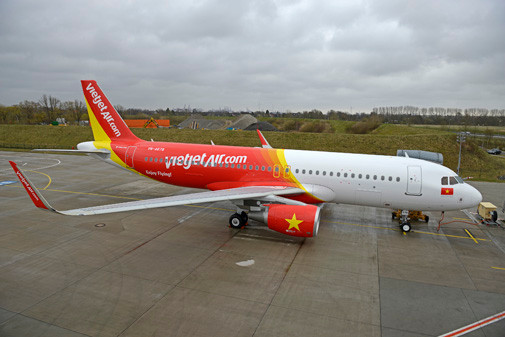 Recibe Vietjet Air otro avión Airbus A320 ảnh 1 Recibe Vietjet Air otro avión Airbus A320 ảnh 1