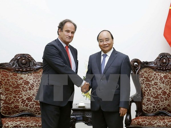 Premier vietnamita recibe a líder de Corte Permanente de Arbitraje ảnh 1 Premier vietnamita recibe a líder de Corte Permanente de Arbitraje ảnh 1