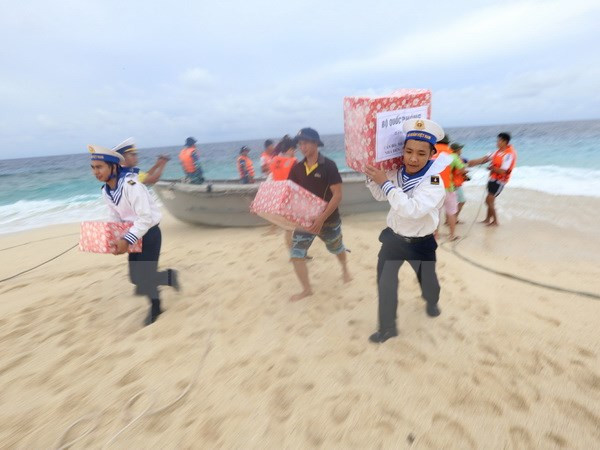 Tierra firme de Vietnam extiende abrazo a archipiélago de Truong Sa ảnh 1 Tierra firme de Vietnam extiende abrazo a archipiélago de Truong Sa ảnh 1