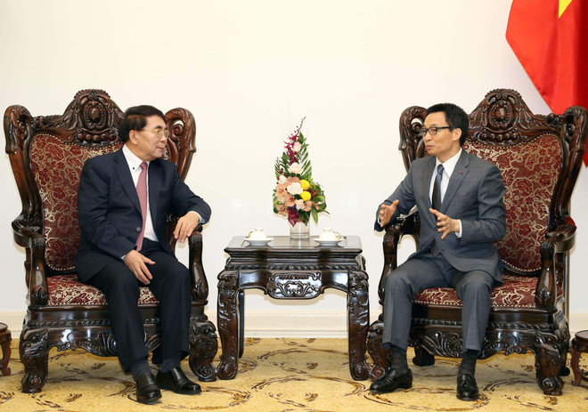 Vicepremier vietnamita apoya intercambio de científicos con China ảnh 1 Vicepremier vietnamita apoya intercambio de científicos con China ảnh 1