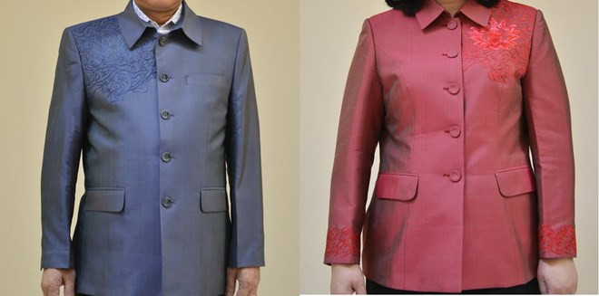 Flores de loto serán puntos de relieve en uniformes de APEC 2017 ảnh 1 Flores de loto serán puntos de relieve en uniformes de APEC 2017 ảnh 1