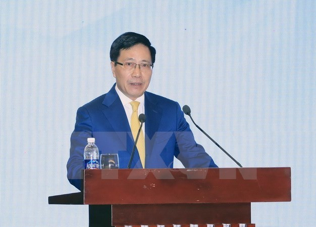 Vicepremier vietnamita continúa visita a EE.UU. ảnh 1 Vicepremier vietnamita continúa visita a EE.UU. ảnh 1