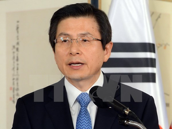 Presidente interino de Sudcorea valora los lazos con Vietnam ảnh 1 Presidente interino de Sudcorea valora los lazos con Vietnam ảnh 1