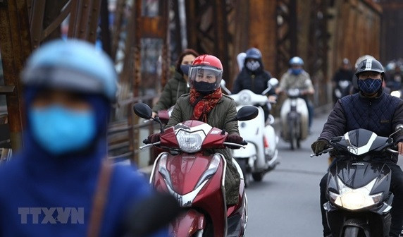 Frío intenso continúa cubriendo zonas del Norte y Centro de Vietnam ảnh 1 Frío intenso continúa cubriendo zonas del Norte y Centro de Vietnam ảnh 1