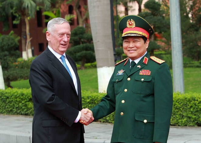 Vietnam y Estados Unidos se empeñan en intensificar lazos en defensa ảnh 1 Vietnam y Estados Unidos se empeñan en intensificar lazos en defensa ảnh 1