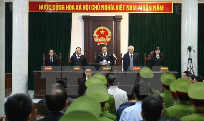 Aplican penas drásticas a acusados en el caso de PVN ảnh 1 Aplican penas drásticas a acusados en el caso de PVN ảnh 1