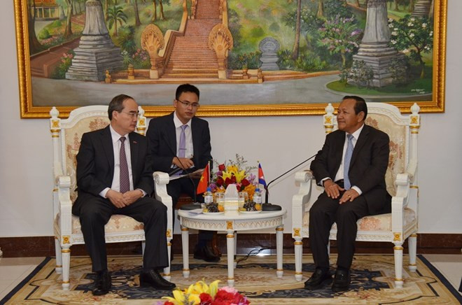 Ciudad Ho Chi Minh fortalece relaciones y cooperación con Camboya ảnh 1 Ciudad Ho Chi Minh fortalece relaciones y cooperación con Camboya ảnh 1