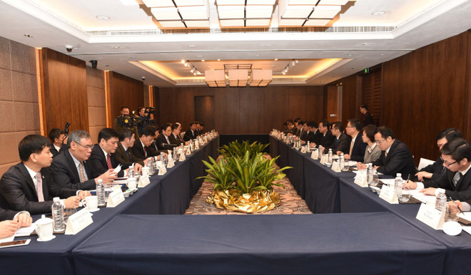 Delegación partidista de Vietnam visita provincia china de Guangdong ảnh 1 Delegación partidista de Vietnam visita provincia china de Guangdong ảnh 1