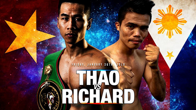 Boxeador vietnamita Tran Van Thao luchará contra rival filipino ảnh 1 Boxeador vietnamita Tran Van Thao luchará contra rival filipino ảnh 1
