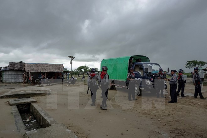 Myanmar estrecha medidas de control de seguridad en estado de Rakhine ảnh 1 Myanmar estrecha medidas de control de seguridad en estado de Rakhine ảnh 1