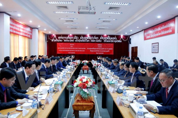 Ciudad Ho Chi Minh y Vientiane fortalecen cooperación ảnh 1 Ciudad Ho Chi Minh y Vientiane fortalecen cooperación ảnh 1