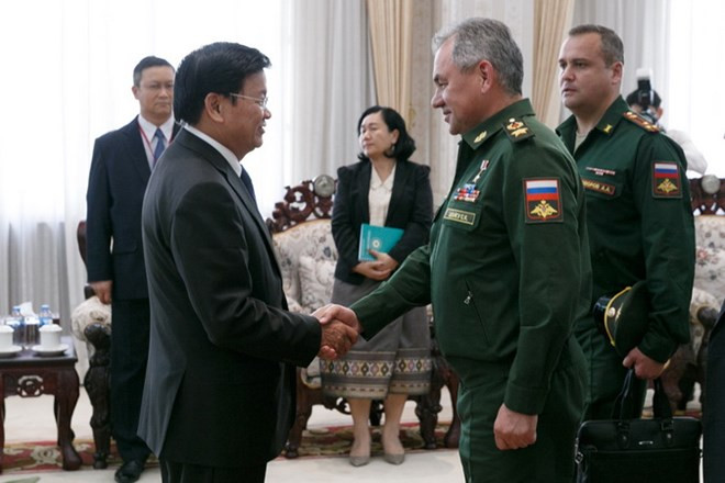 Laos y Rusia fomentan cooperación en defensa nacional ảnh 1