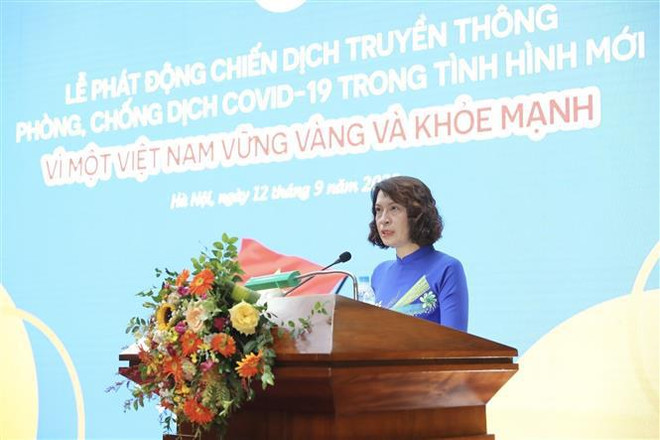 Lanzan en Vietnam nueva campaña mediática contra pandemia de COVID-19 ảnh 2 Lanzan en Vietnam nueva campaña mediática contra pandemia de COVID-19 ảnh 2