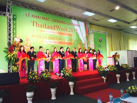 Inauguran feria de productos tailandeses 2015 en Hanoi ảnh 1 Inauguran feria de productos tailandeses 2015 en Hanoi ảnh 1