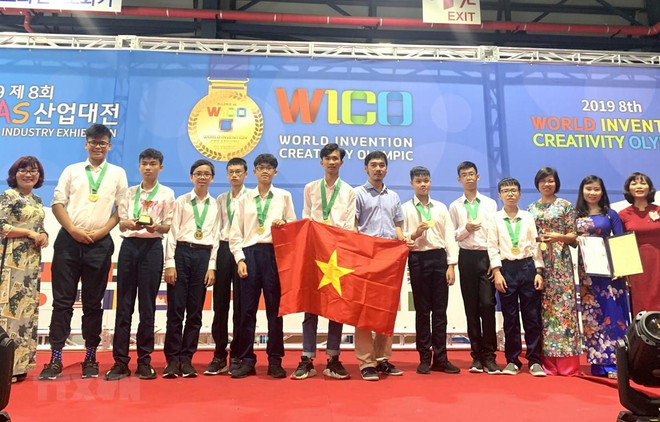 Triunfan alumnos vietnamitas en Olimpiada Mundial de Creatividad e Invención ảnh 1 Triunfan alumnos vietnamitas en Olimpiada Mundial de Creatividad e Invención ảnh 1
