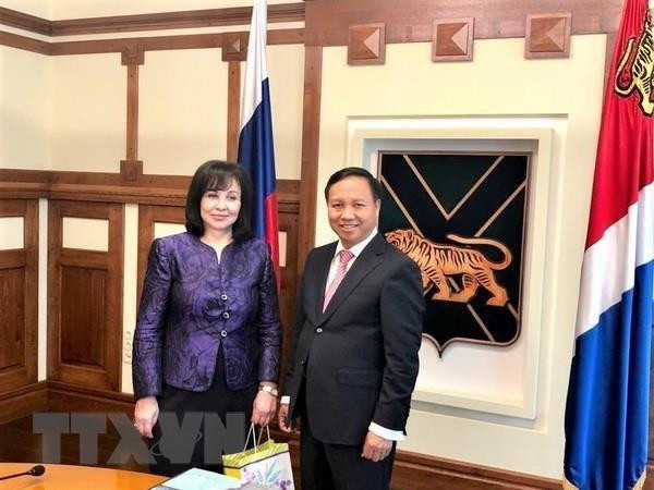 Vietnam y región rusa de Primorye intensifican cooperación económica ảnh 1 Vietnam y región rusa de Primorye intensifican cooperación económica ảnh 1