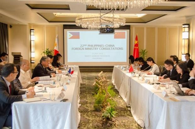Celebran Filipinas y China consultas a nivel de cancillerías ảnh 1 Celebran Filipinas y China consultas a nivel de cancillerías ảnh 1