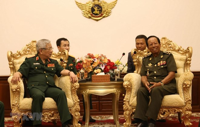 Vietnam y Camboya profundizan cooperación militar ảnh 1 Vietnam y Camboya profundizan cooperación militar ảnh 1