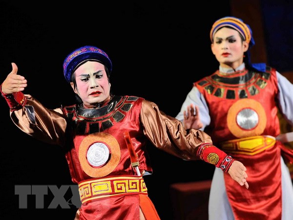 Presentarán artes escénicas tradicionales de Vietnam en Festival de Teatro China-ASEAN ảnh 1 Presentarán artes escénicas tradicionales de Vietnam en Festival de Teatro China-ASEAN ảnh 1