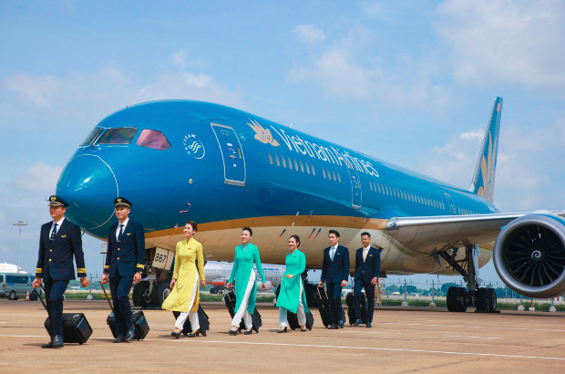 Aerolínea Vietnam Airlines entre las mejores marcas nacionales por tercer año consecutivo ảnh 1 Aerolínea Vietnam Airlines entre las mejores marcas nacionales por tercer año consecutivo ảnh 1