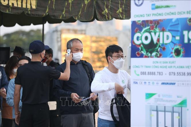 Mantienen medidas estrictas contra el COVID-19 para partido de fútbol Vietnam-Arabia Saudita ảnh 2