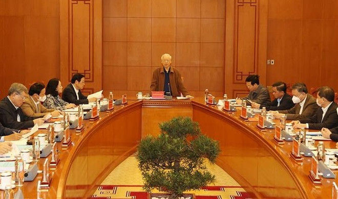 Máximo dirigente partidista de Vietnam pide reforzar labores anticorrupción ảnh 1 Máximo dirigente partidista de Vietnam pide reforzar labores anticorrupción ảnh 1