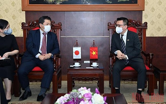 Periódico Nhan Dan promueve cooperación entre Vietnam y Japón ảnh 1 Periódico Nhan Dan promueve cooperación entre Vietnam y Japón ảnh 1