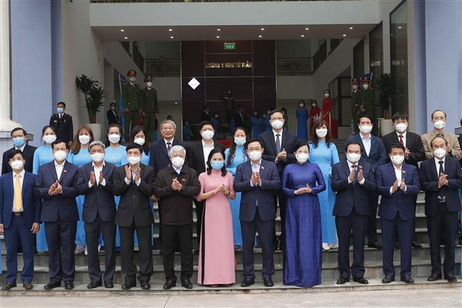 Presidente del Parlamento vietnamita participa en Festival de Gran Unidad Nacional en provincia de Thai Nguyen ảnh 3