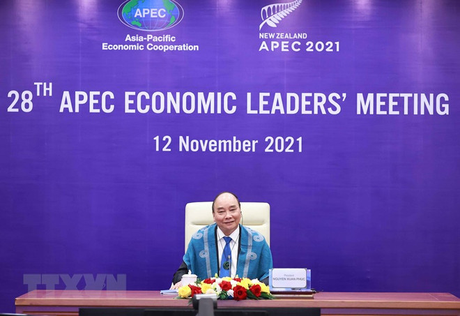 Presidente de Vietnam: APEC debe seguir siendo motor de crecimiento económico global ảnh 1 Presidente de Vietnam: APEC debe seguir siendo motor de crecimiento económico global ảnh 1