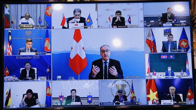 ASEAN y Suiza se comprometen a fortalecer cooperación ảnh 1