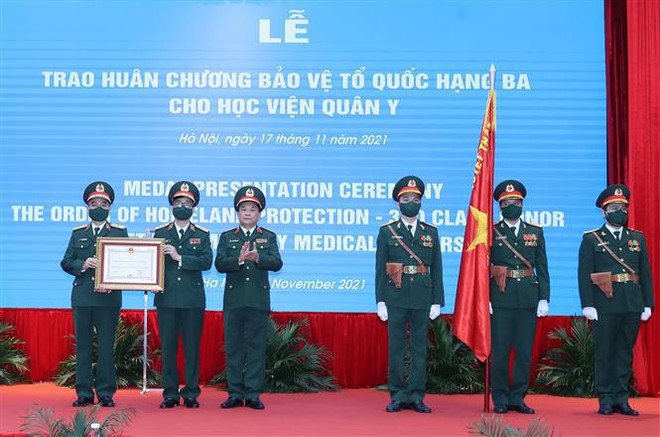 Estrenan primer grupo de ingeniería militar y cuarto hospital de nivel dos de Vietnam ảnh 2 Estrenan primer grupo de ingeniería militar y cuarto hospital de nivel dos de Vietnam ảnh 2
