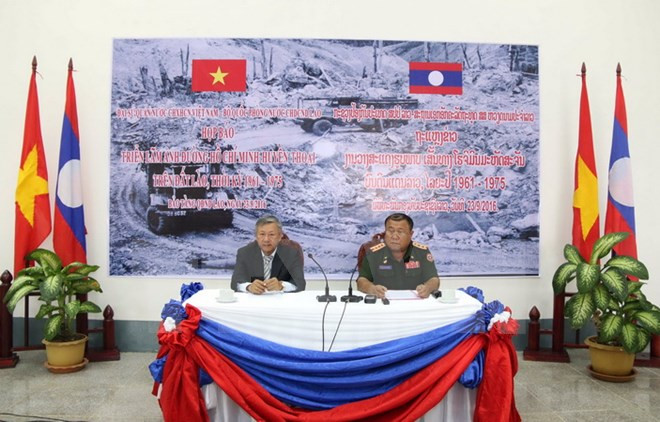 Exposición fotográfica de legendaria Ruta Ho Chi Minh en Laos ảnh 1