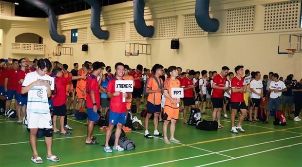 Eventos deportivos ayudan a conectar a los vietnamitas en Singapur ảnh 1 Eventos deportivos ayudan a conectar a los vietnamitas en Singapur ảnh 1