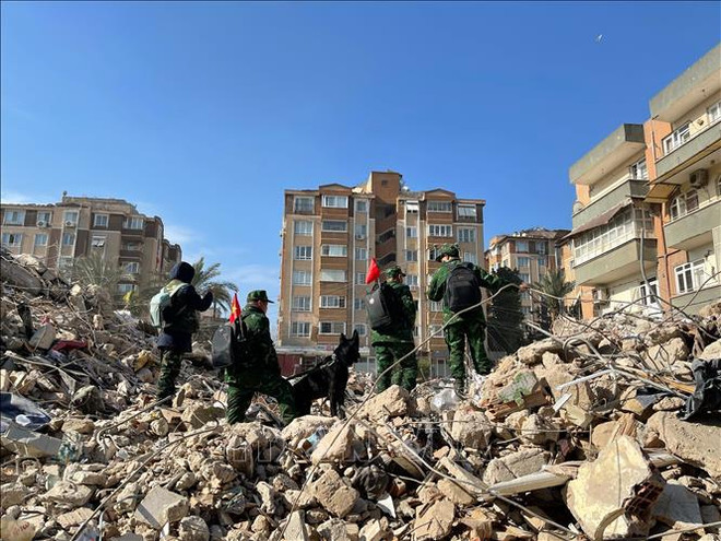 Fuerzas de rescate de países en Turquía aprecian cooperación de misión vietnamita ảnh 1 Fuerzas de rescate de países en Turquía aprecian cooperación de misión vietnamita ảnh 1