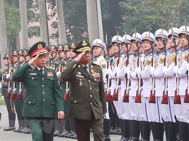 Vietnam y Camboya por estrechar cooperación en defensa ảnh 1