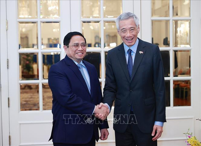 Visitas del premier de Vietnam generan nuevo impulso para lazos con Singapur y Brunei ảnh 3 Visitas del premier de Vietnam generan nuevo impulso para lazos con Singapur y Brunei ảnh 3