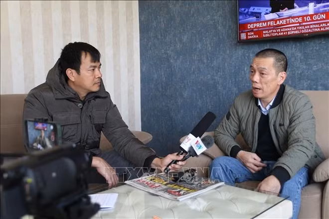 Embajadas vietnamitas continúan apoyando esfuerzos de rescate en Turquía y Siria ảnh 2