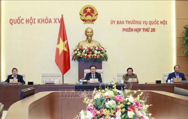 Clausura Comité Permanente del Parlamento vietnamita su 20ª reunión ảnh 1 Clausura Comité Permanente del Parlamento vietnamita su 20ª reunión ảnh 1