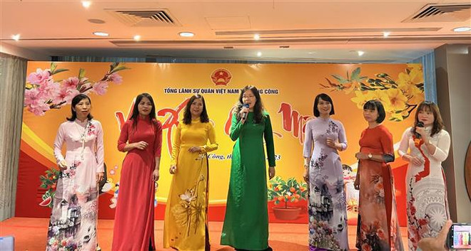 Vietnamitas en Hong Kong celebran fiesta del Tet ảnh 1 Vietnamitas en Hong Kong celebran fiesta del Tet ảnh 1