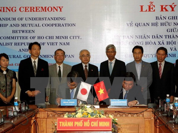 Acuerdan localidades vietnamitas y japonesas aumentar cooperación bilateral ảnh 1 Acuerdan localidades vietnamitas y japonesas aumentar cooperación bilateral ảnh 1