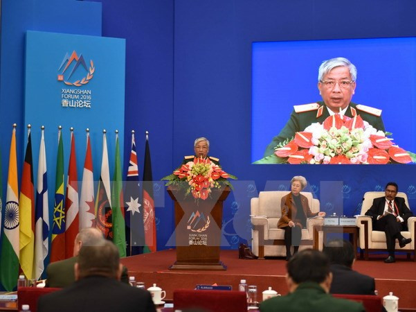 Vietnam llama en Beijing a mantener paz y estabilidad regional ảnh 1