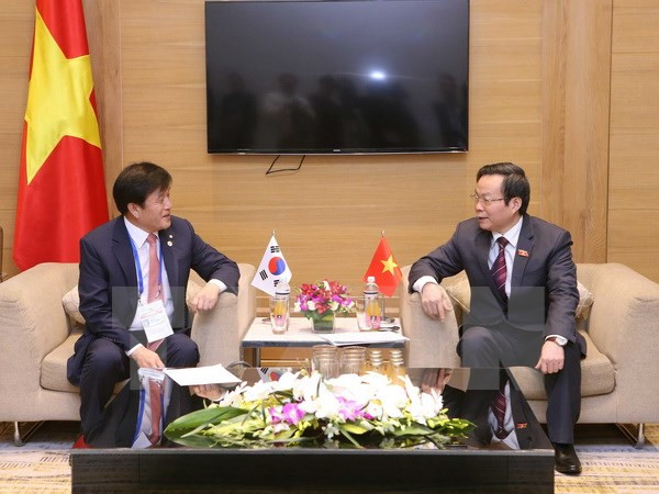 Parlamentos de Vietnam y Sudcorea estrechan vínculos ảnh 1 Parlamentos de Vietnam y Sudcorea estrechan vínculos ảnh 1