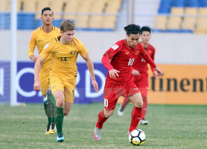 Sorprendidos medios de prensa extranjeros por victoria de Vietnam ante Australia ảnh 1