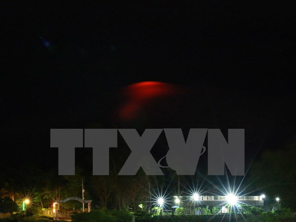 Eleva Filipinas nivel de amenaza de volcán Mayon ảnh 1 Eleva Filipinas nivel de amenaza de volcán Mayon ảnh 1