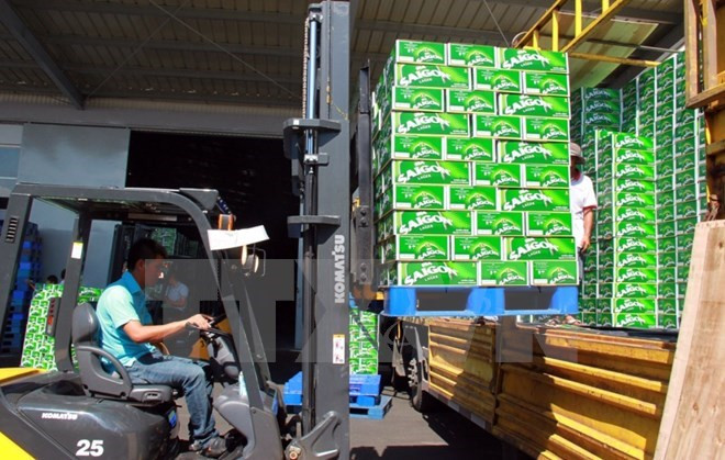 Sabeco de Vietnam logra en 2017 alentador resultado en producción de cerveza ảnh 1 Sabeco de Vietnam logra en 2017 alentador resultado en producción de cerveza ảnh 1