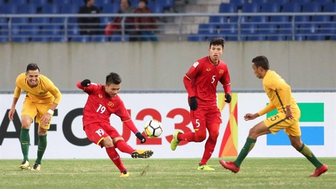 Vietnam consigue histórica victoria ante Australia en Campeonato Asiático de Sub-23 ảnh 1 Vietnam consigue histórica victoria ante Australia en Campeonato Asiático de Sub-23 ảnh 1