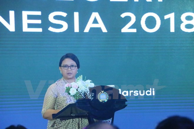 ASEAN: prioridad en política exterior de Indonesia en 2018 ảnh 1 ASEAN: prioridad en política exterior de Indonesia en 2018 ảnh 1