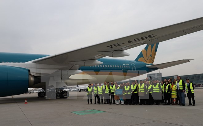 Vietnam Airlines opera vuelos a Alemania con Airbus A350 ảnh 1 Vietnam Airlines opera vuelos a Alemania con Airbus A350 ảnh 1